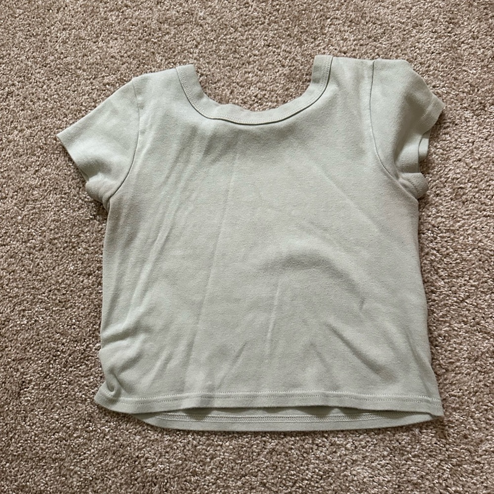 Brandy Melville light green Tee